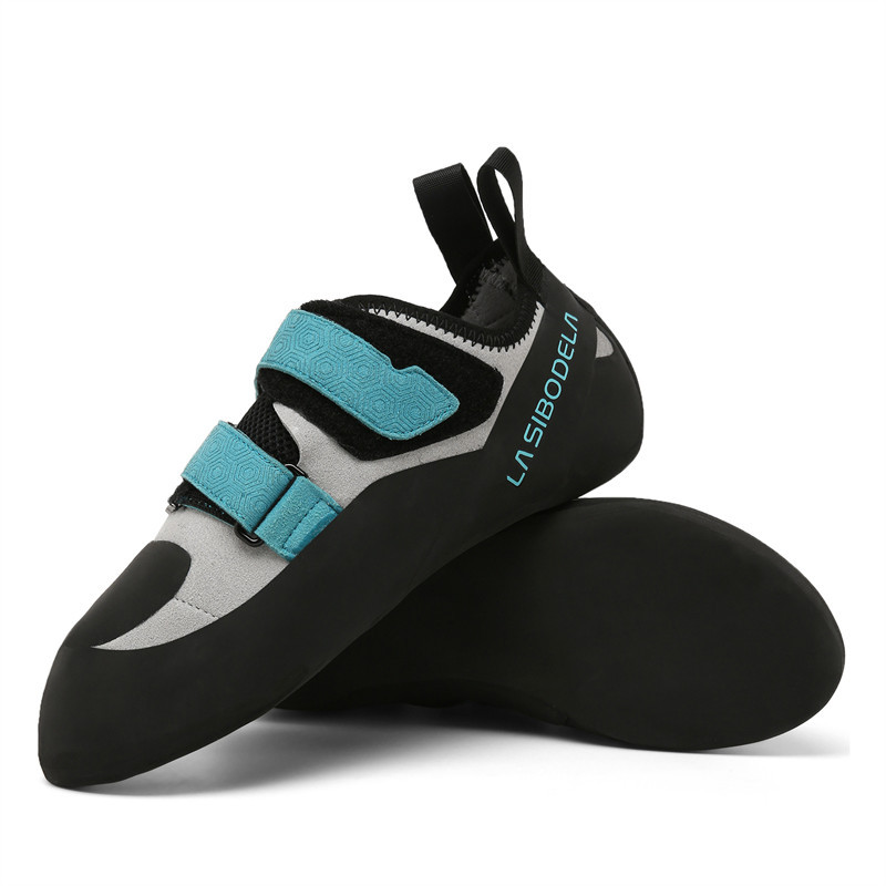 Climbing Shoe Beginner - Nylon leren klimschoenen voor beginners, mannen
