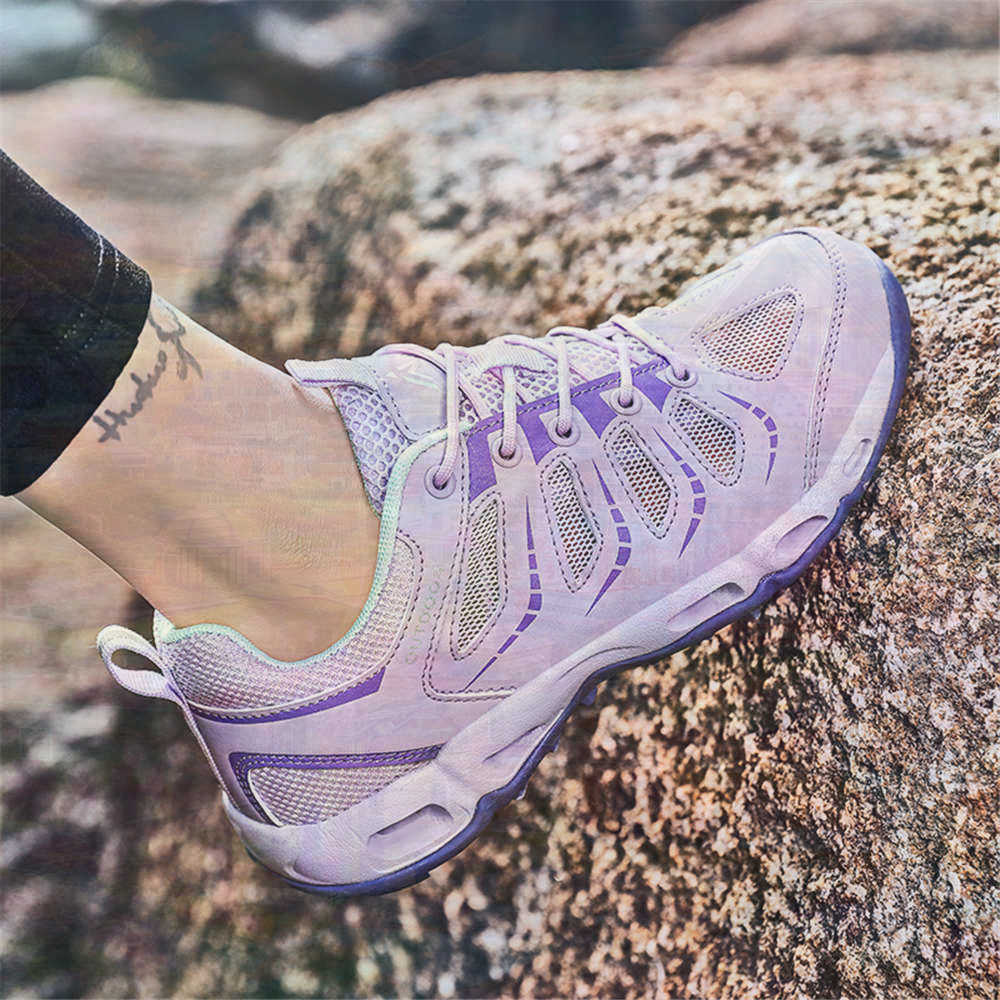 Climbing Shoe Beginner - Sumer Ronde Tip Zilveren Sneakers Tennisschoenen