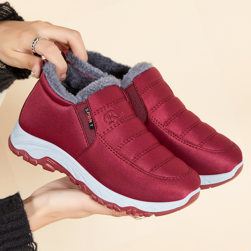 Climbing Shoe Beginner - Vrouwen Laarzen Sneeuw Platform Pluche Vrouwen