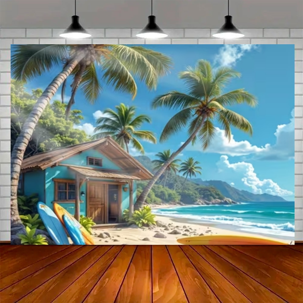 Zomer surfplank thema achtergr - Outdoor Sport Background recensie en prijs
