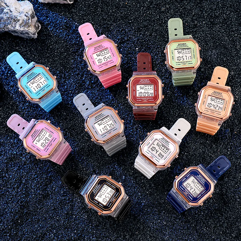 Modemerk Student Transparant E - Outdoor Sport Watch recensie en prijs