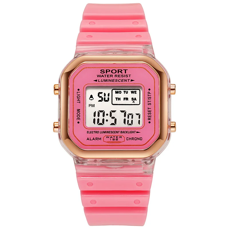 Modemerk Student Transparant E - Outdoor Sport Watch recensie en prijs