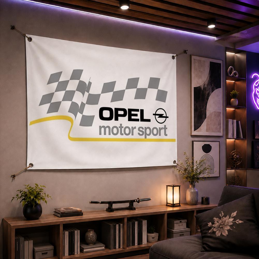 O-Opels Motorsport Metalen Log - Outdoor Sport Background recensie en prijs
